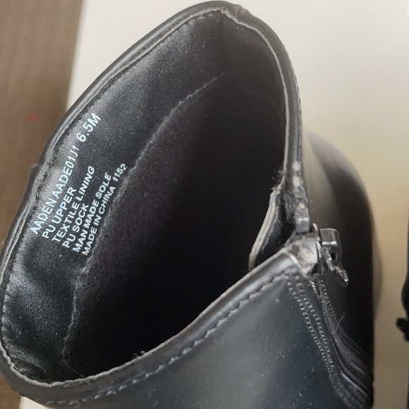 Lot of two black boots - Picture 5 of 5